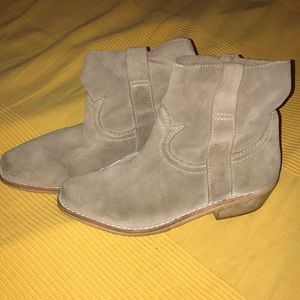 Sam Edelman tan suede boots